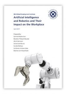 IBA Publish New Report On Law & AI: "Artificial Intelligence and Robotics and Their Impact on the Workplace"