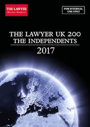 Publication: The Lawyer – The UK 200 Independents