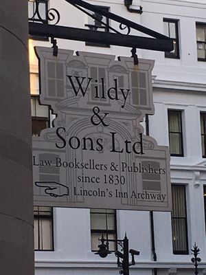 Wildy’s Send Out Latest New Pubns Newsletter