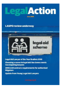 BIALL Legal Journal of 2018 is...... Legal Action