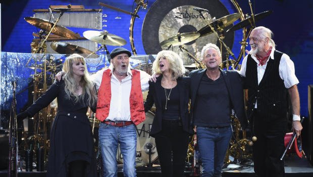 Stevie Nicks, John McVie, Christine McVie, Lindsey Buckingham, Mick Fleetwood