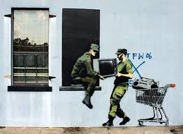 Civilization Has Ended Even Banksy Is Getting Into Copyright Protection