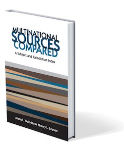 New From Hein: Multinational Sources Compared: A Subject and Jurisdiction Index