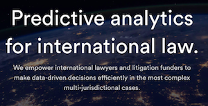 ArbiLex, "analytics platform is expected to provide law firms with a better tool for making international arbritration decisions. "