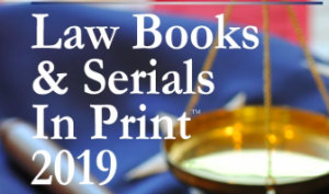 Press Release: 2019 US Law Books & Serials in Print: Immediate Access to 90,000 Titles and 20,000 Serials, Comprising Over 100,000 Entries in Over 19,000 Subject Areas - ResearchAndMarkets.com