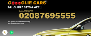 London Cabbie Uses Cricket Pun To Name Company... Google Sue