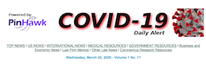 Pinhawk Start Publishing A Daily COVID-19 Email Update