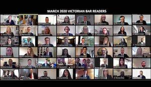 Australia: Victorian Bar virtually welcomes 48 new members