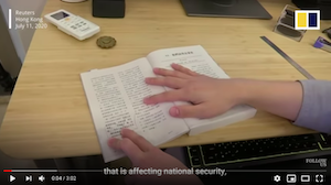 Video Report: It Starts..... Hong Kong publishers self-censor under new security law