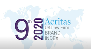 Acritas' US Law Firm Brand Index 2020