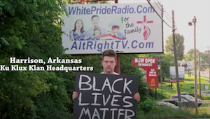 Holding a Black Lives Matter Sign in America's Most Racist Town