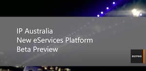 IP Australia New eServices Platform Beta Preview (August 2020)