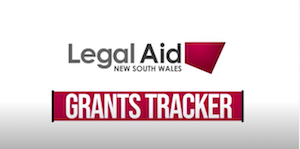 New and improved Legal Aid NSW Grants Tracker 2020