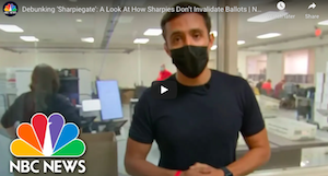 Debunking ‘Sharpiegate’: A Look At How Sharpies Don’t Invalidate Ballots | NBC News