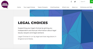 UK: Legal Choices website records 3m visits in three years