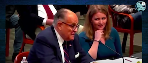 Rudy Giuliani Farts During Michigan Voter Fraud Hearing | The Tonight Show