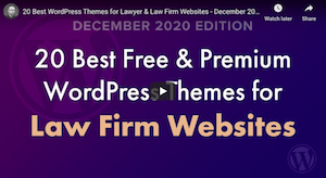 20 Best WordPress Themes for Lawyer & Law Firm Websites - December 2020 Edition