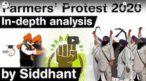 Farmers Protest in India 2020 - Indepth analysis of New Farm Laws & reasons for its opposition