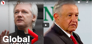 Mexico ready to offer asylum to Julian Assange, president says