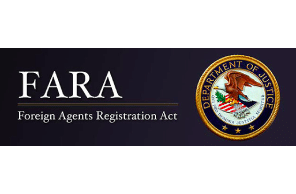 2021 National Security Series: The Foreign Agents Registration Act (FARA) and Recent Developments - June 8th, 2:00 pm - 3:00 pm EDT
