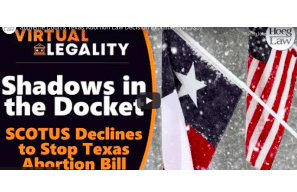 Supreme Court's Texas Abortion Law Decision Explained (VL535)