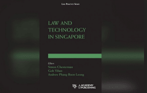 Coming In October: Law And Technology In Singapore