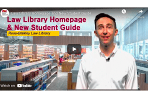 Ross-Blakley Law Library -   Law Library Homepage and New Student Guide