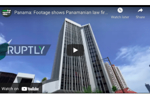 Panama: Footage shows Panamanian law firm after "Pandora Papers" leak