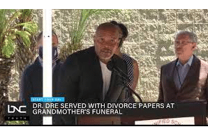 Dr. Dre Served With Divorce Papers At Cemetery During His Granny's  Funeral!