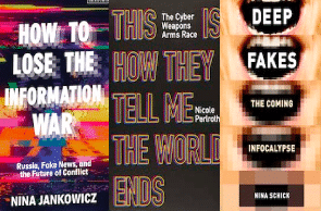 Lit Hub Article: The Call is Coming From Inside the House: On Fighting Disinformation Nina Jankowicz Recommends Books to Help Us Battle Fake News
