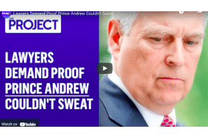 Lawyers Demand Proof Prince Andrew Couldn't Sweat