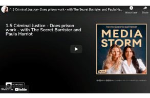 UK: Does prison work - with The Secret Barrister and Paula Harriot