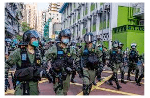 HK Budget:  Police vehicle and gear budget to quadruple; salaries to see 12% rise