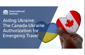 Webinar: NYSBA - Canada-Ukraine Authorization for Emergency Travel