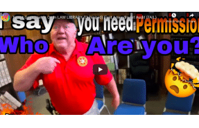 Man Goes Into Court Room & Law Library With Phone Camera Argument Ensues
