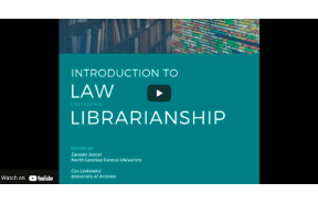 University of Arizona Daniel F. Cracchiolo Law Library -  Book Talk with Introduction to Law Librarianship (03/18/2022)