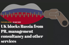 UK blocks Russia from PR, management consultancy and other services