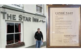 Cornish pub receives framed apology from Vogue publisher after name row