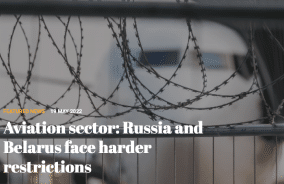 Aviation sector: Russia and Belarus face harder restrictions