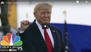 Trump Lawyers Press Claim Of Legal Immunity From Jan. 6 Civil Lawsuits