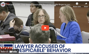 Parkland victim: Cruz lawyer 'despicable' for giving middle finger in court & laughing with killer