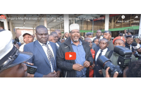 Lawyer Miguna Miguna arrives in Kenya after he was deported to Canada in 2018