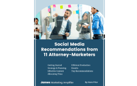 Free download book - Social Media Recommendations from 11 Attorney-Marketers
