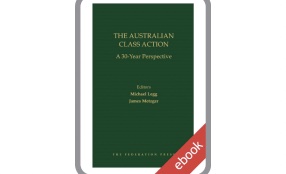 The Australian Class Action eBook A 30 Year Perspective