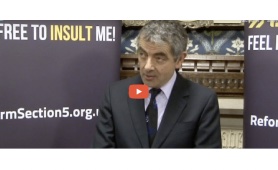 UK: Rowan Atkinson on free speech