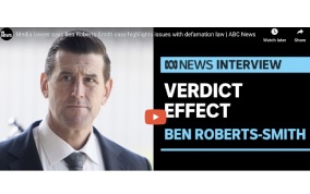 Australia: Media lawyer says Ben Roberts-Smith case highlights issues with defamation law