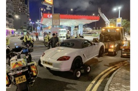 HKFP: Hong Kong police impound sports car with ‘8964’ licence plate on Tiananmen crackdown anniversary