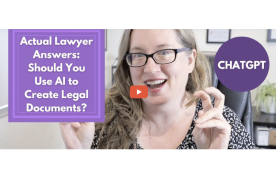 Use ChatGPT to Create Legal Documents or Legal Research? follow along as an attorney critiques AI  ....Elizabeth Potts Weinstein