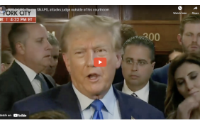 Trump SNAPS, attacks judge outside of his courtroom