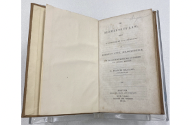 Law Library of Congress: Collection Highlights - The Many Lawbooks of Francis Hilliard